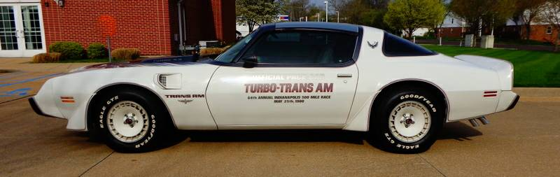 Illustration for article titled At $19,895, Could This 1980 Pontiac Trans Am Turbo Indy Edition Still Set The Pace?